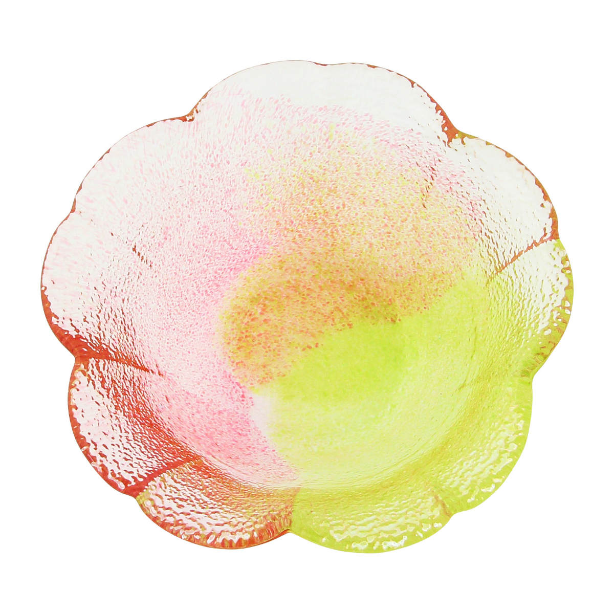 小鉢 桜のいろどり ( ガラス 日本製 8.5cm 食器 器 鉢 おしゃれ かわいい スイーツ お菓子 デザート フルーツ きれい 空 ガラス製 ) 【白桜】 白桜