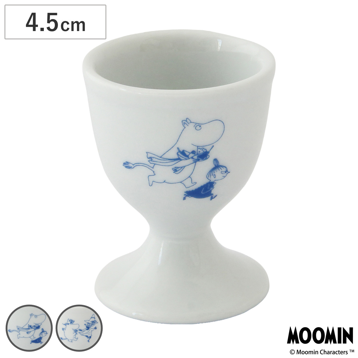 ムーミン エッグスタンド ( 磁器 卵 半熟卵 ゆで卵 エッグカップ たまご スタンド カップ 朝食 おしゃれ かわいい キャラクター キャラ ギフト プレゼント ) 【ムーミン×スナフキン】