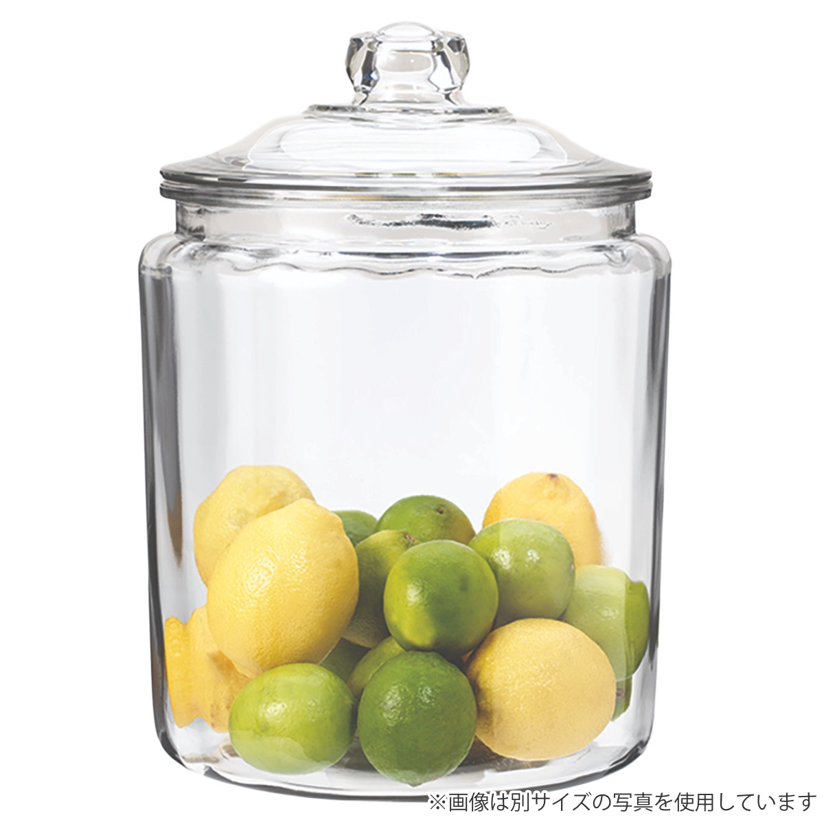 保存容器 1.9L ストレートジャー ( キャニスター ガラス保存容器 クッキージャー ガラスジャー ガラス保存瓶 ガラス容器 保存瓶 保存ビン 保存びん ガラスキャニスター 米びつ ライスストッカー 透明 おしゃれ )