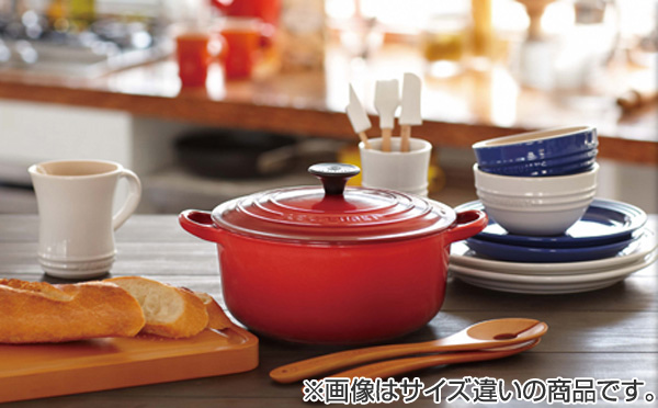 ル・クルーゼ LE CREUSET 両手鍋 ココット・ロンド 16cm 1.3L IH対応