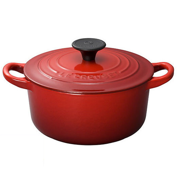 ル・クルーゼ LE CREUSET 両手鍋 ココット・ロンド 16cm 1.3L IH