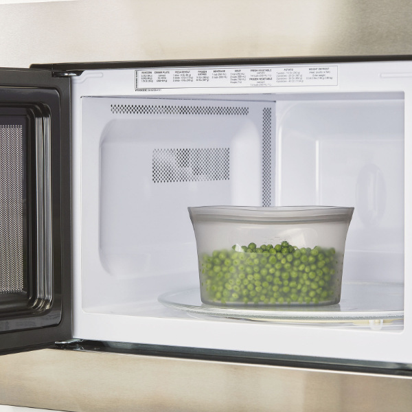 保存袋 ディッシュ L Ziptop ジップトップ シリコン製 ( シリコーンバッグ シリコンバッグ シリコン保管袋 保存容器 シリコン シリコーン エコ 繰り返し ストックバッグ 食品 保存 容器 袋 冷凍保存 湯煎 レンジ 食洗機 BPAフリー ) 【フロスト】 フロスト