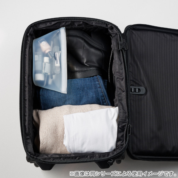 保存袋 ディッシュ L Ziptop ジップトップ シリコン製 ( シリコーンバッグ シリコンバッグ シリコン保管袋 保存容器 シリコン シリコーン エコ 繰り返し ストックバッグ 食品 保存 容器 袋 冷凍保存 湯煎 レンジ 食洗機 BPAフリー ) 【フロスト】 フロスト