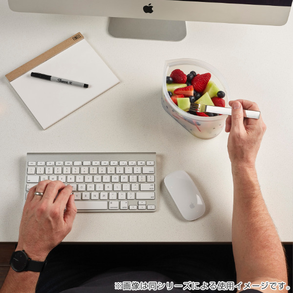 保存袋 ディッシュ L Ziptop ジップトップ シリコン製 ( シリコーンバッグ シリコンバッグ シリコン保管袋 保存容器 シリコン シリコーン エコ 繰り返し ストックバッグ 食品 保存 容器 袋 冷凍保存 湯煎 レンジ 食洗機 BPAフリー ) 【フロスト】 フロスト