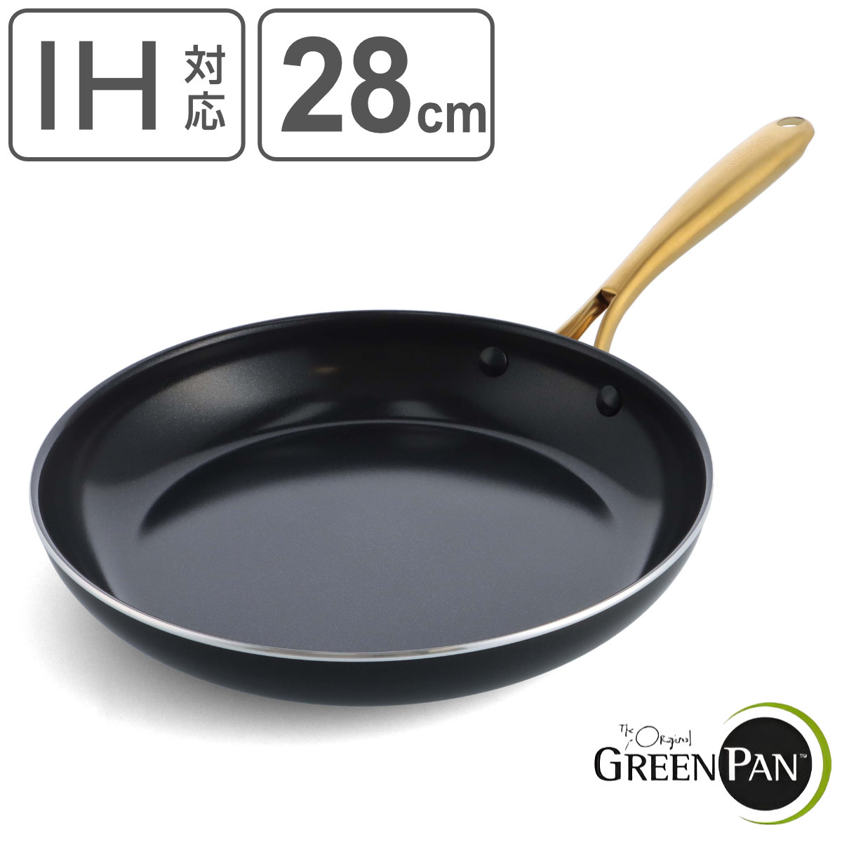 GREEN PAN フライパン 28cm IH対応 ストゥディオ