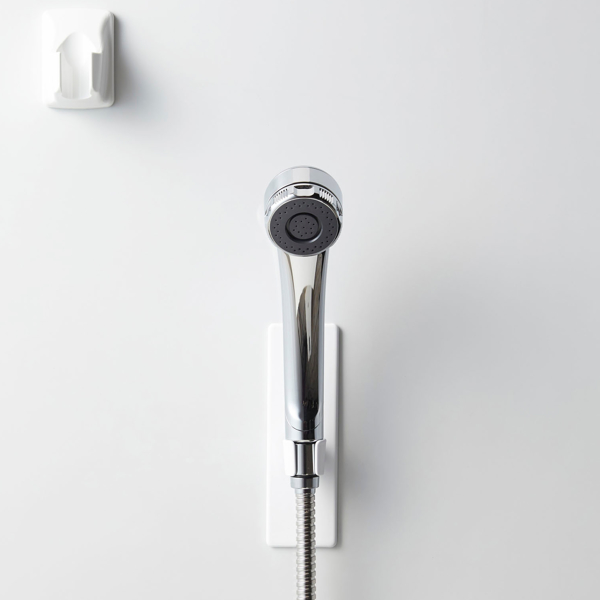 山崎実業 mist マグネットバスルームシャワーフック ミスト ( 4903208042338 シャワー フック シャワーヘッドホルダー 磁石 シャワーホルダー ホルダー 浴室 スポンジ 泡立てネット 壁面 )