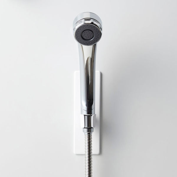 山崎実業 mist マグネットバスルームシャワーフック ミスト ( 4903208042338 シャワー フック シャワーヘッドホルダー 磁石 シャワーホルダー ホルダー 浴室 スポンジ 泡立てネット 壁面 )