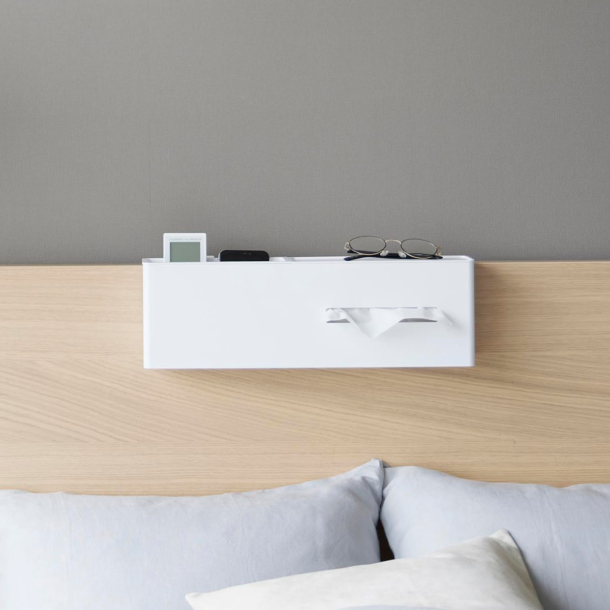 山崎実業 tower 引っ掛けティッシュケース&ダストボックス タワー ( 4903208014588 タワーシリーズ 引っ掛け ティッシュケース&ダストボックス ティッシュケース ダストボックス ティッシュペーパー ) 【ブラック】 ブラック