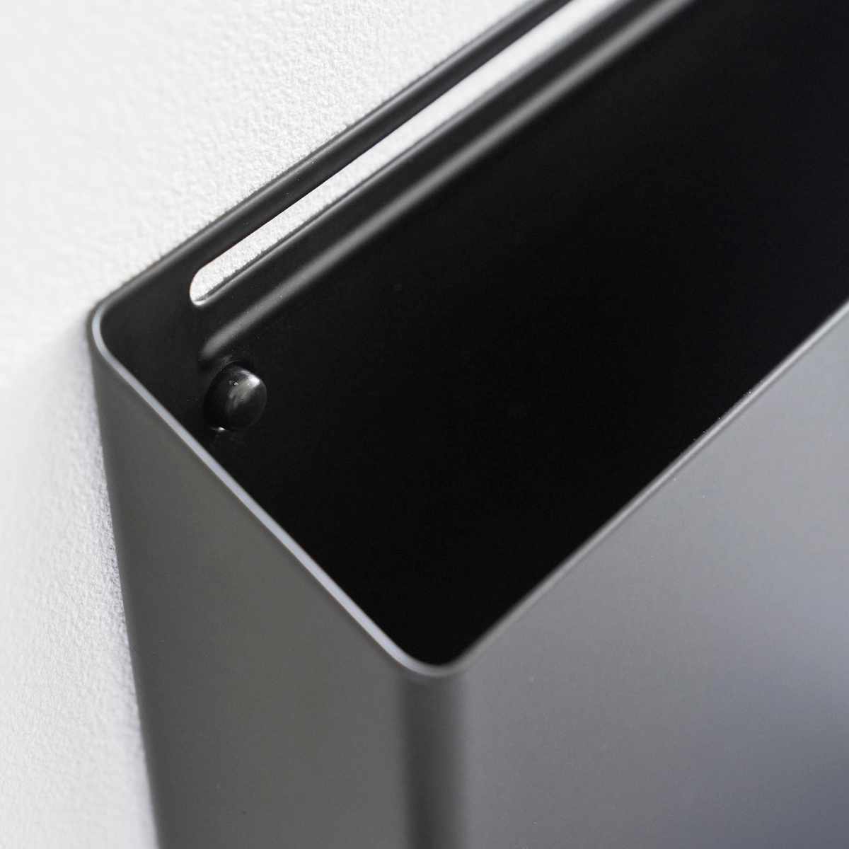 山崎実業 tower ウォールファイルボックス&ランドセルハンガー タワー 石こうボード壁対応 ( 4903208018654 タワーシリーズ ランドセルハンガー 石こうボード壁 ランドセル 収納 コンパクト ランドセル収納 ファイルボックス ) 【ブラック】 ブラック