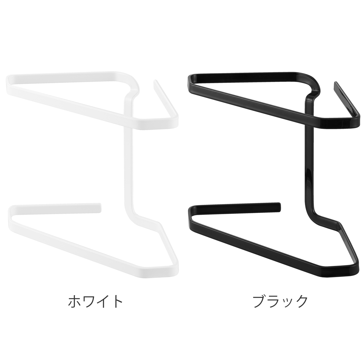 山崎実業 tower 水切りネットが付けられる三角コーナー タワー ( 4903208015554 タワーシリーズ 三角コーナー 水切りネットホルダー ステンレス製 ホルダー ネットホルダー シンクラック 三角コーナーラック ) 【ブラック】 ブラック