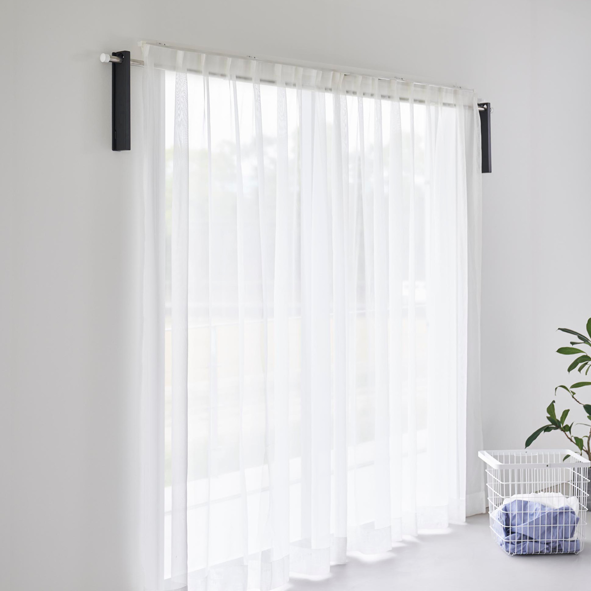 山崎実業 tower ウォール折り畳み物干し竿ホルダー タワー 2個組 石こうボード壁対応 ( 4903208019217 タワーシリーズ 折り畳み物干し竿ホルダー 壁対応 石こうボード 物干し竿ホルダー 竿ホルダー 2個 ) 【ホワイト】 ホワイト