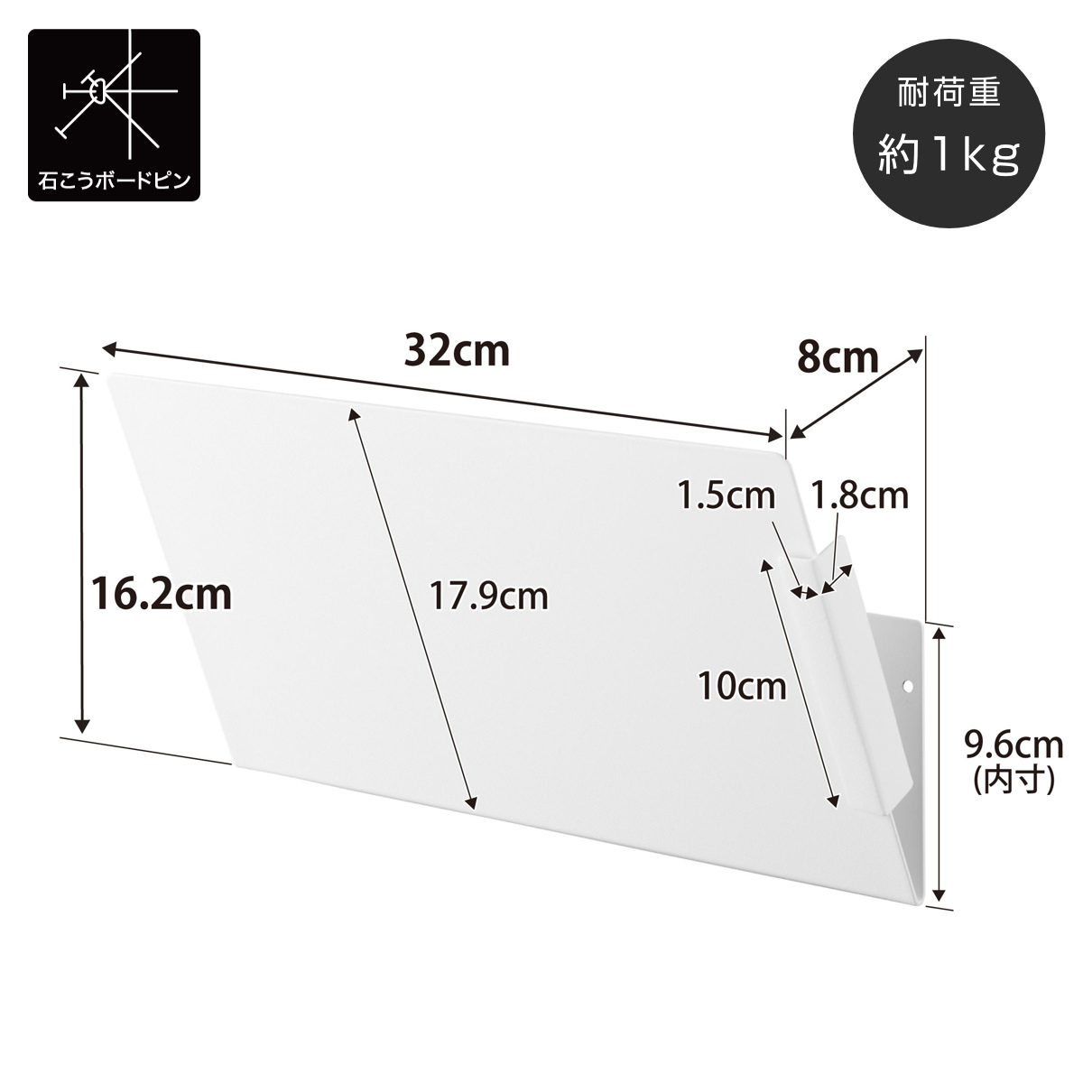 山崎実業 tower ウォール縦横連結プリント収納ラック タワー 石こうボード壁対応 2個組 ( 4903208013437 タワーシリーズ 縦横連結 2個 プリント収納 ラック 石膏ボード 石こうボード 壁面 レターケース ) 【ブラック】 ブラック