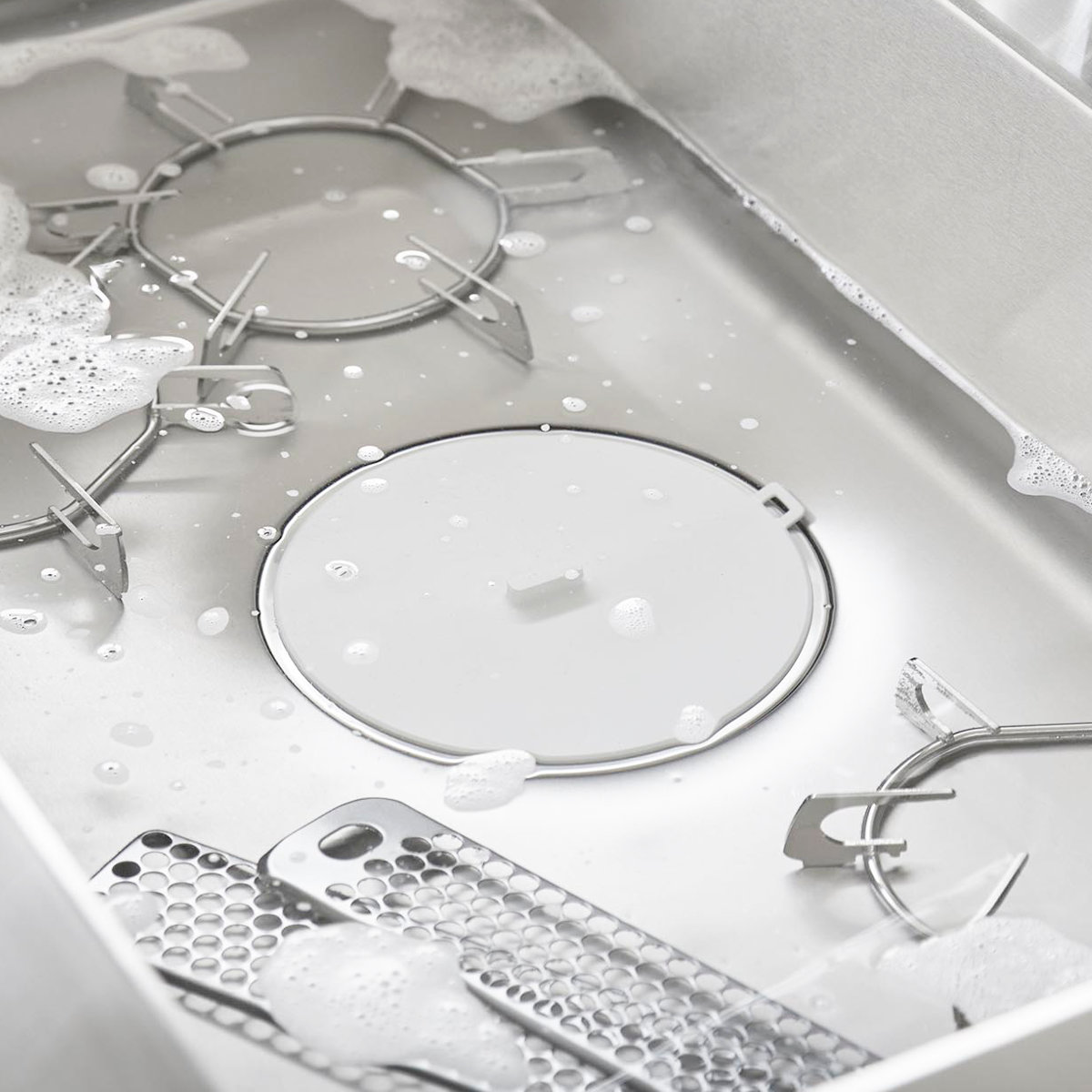 山崎実業 tower マグネット浸け置き洗いキャップ タワー ( 4903208013161 タワーシリーズ 浸け置き洗いキャップ マグネット シンク 食洗機対応 磁石 浮かせる シンク用 ふた カバー キッチン シンク掃除 つけ置き 台所 栓 浸け ) 【ホワイト】 ホワイト