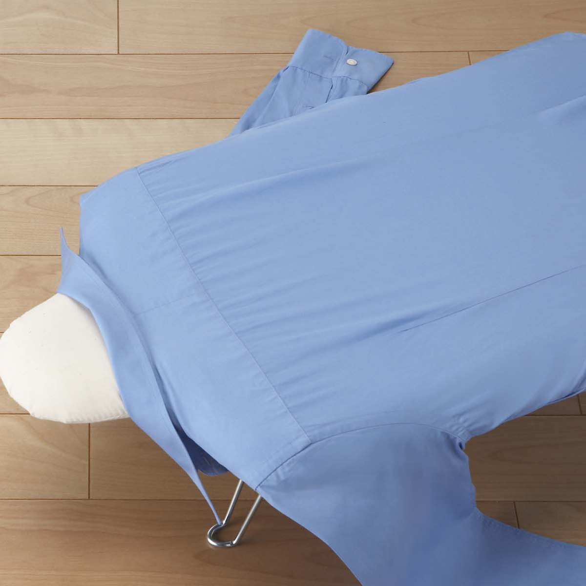 山崎実業 軽量人体型アイロン台 きなり ( 4903208046558 アイロン台 人体型 アイロンボード 脚付き コンパクト 折りたたみ アイロン掛け 作業台 )