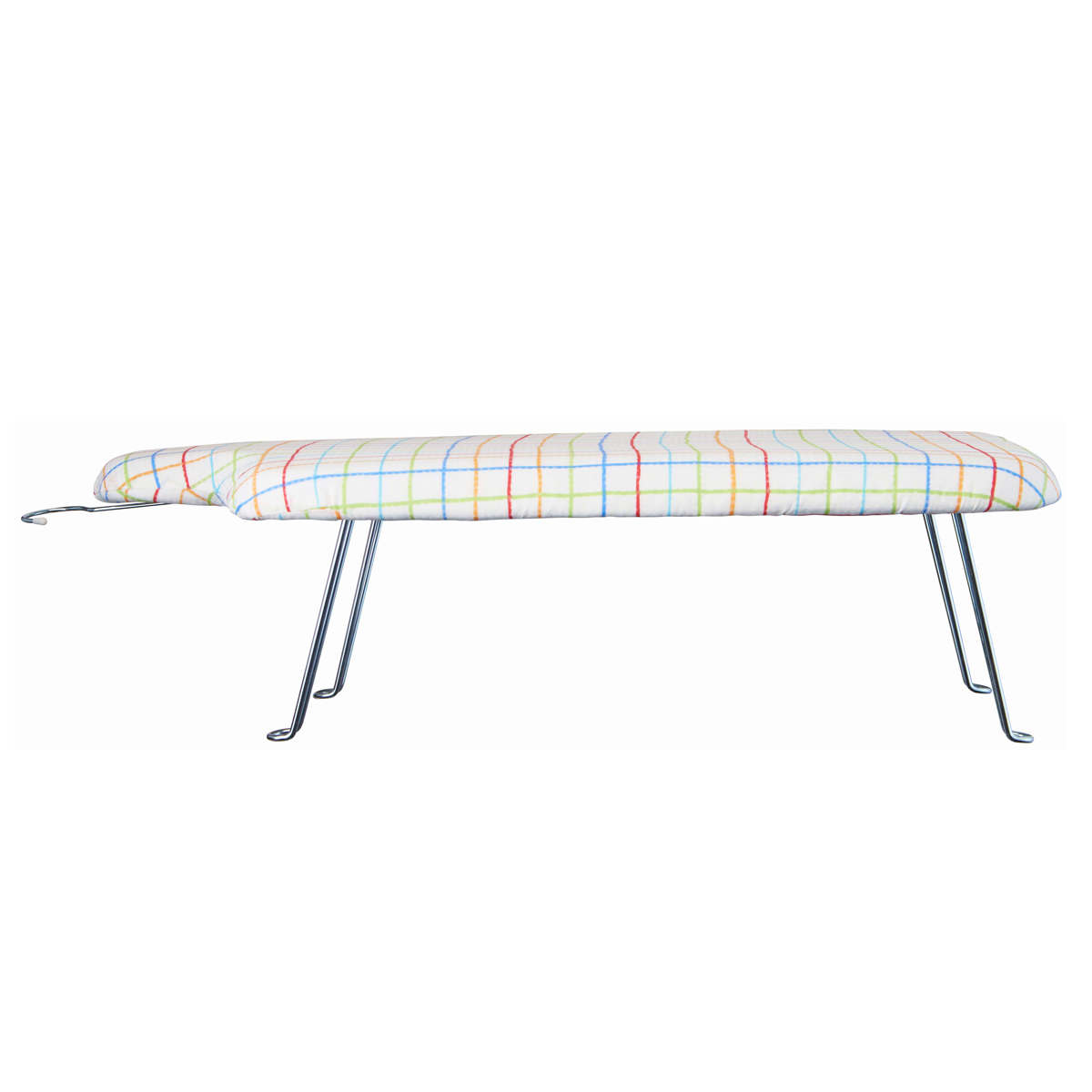 山崎実業 軽量人体型アイロン台フック付き レインボー ( 4903208078047 アイロン台 人体型 アイロンボード 脚付き 収納 コンパクト 折りたたみ アイロン掛け 作業台 )