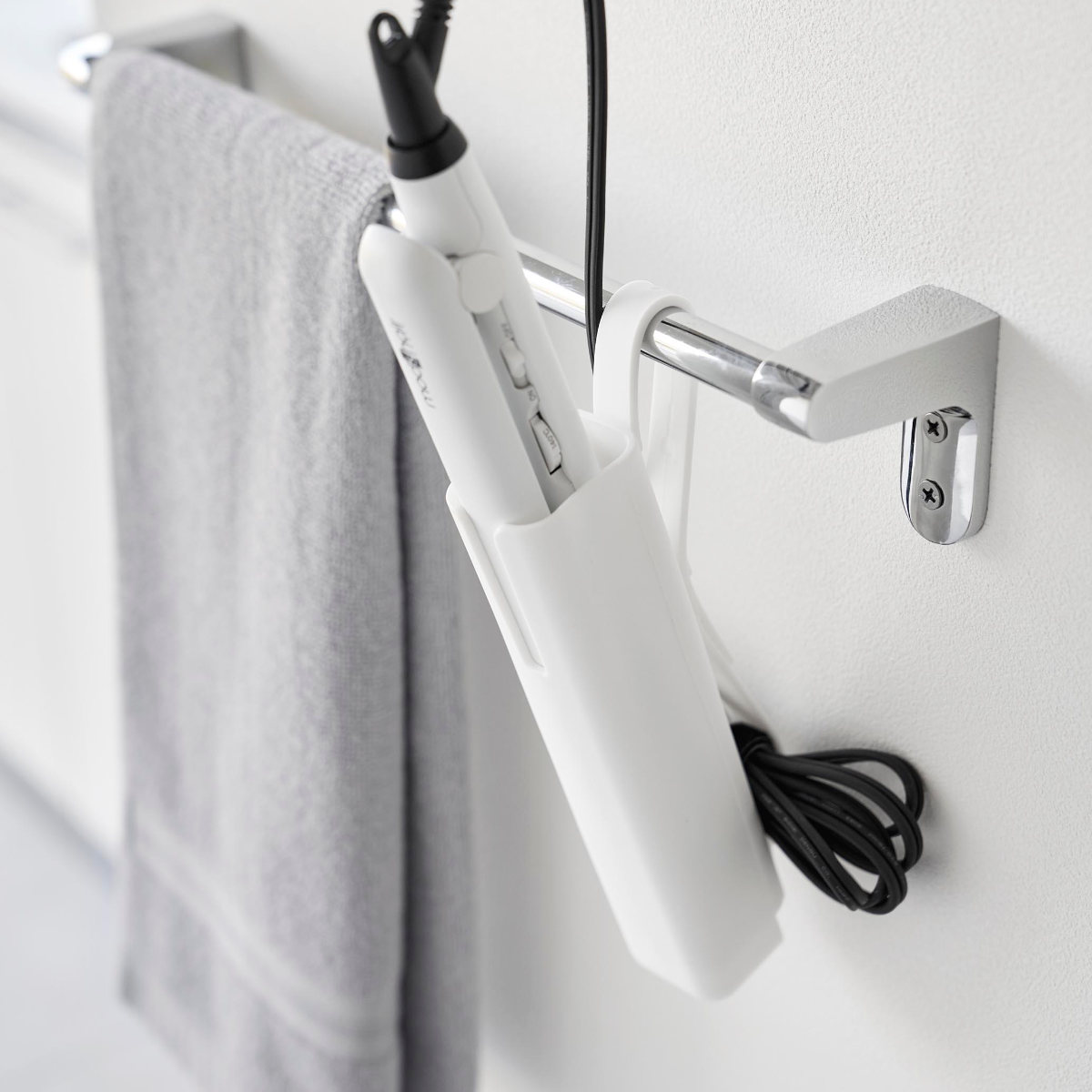 山崎実業 Beautes シリコーンヘアーアイロンカバー ボーテス L ( 4903208052986 ボーテスシリーズ シリコーンカバー ヘアーアイロンカバー ヘアアイロン ストレート カール コテ シリコンカバー シリコーン へアイロンカバー ) 【ブラック】 ブラック