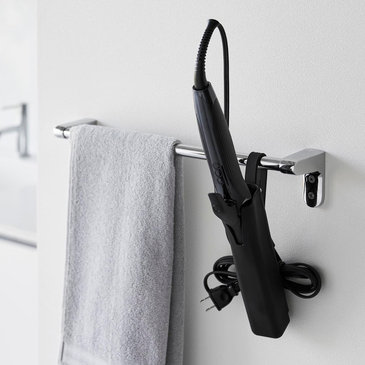 山崎実業 Beautes シリコーンヘアーアイロンカバー ボーテス L ( 4903208052986 ボーテスシリーズ シリコーンカバー ヘアーアイロンカバー ヘアアイロン ストレート カール コテ シリコンカバー シリコーン へアイロンカバー ) 【ブラック】 ブラック