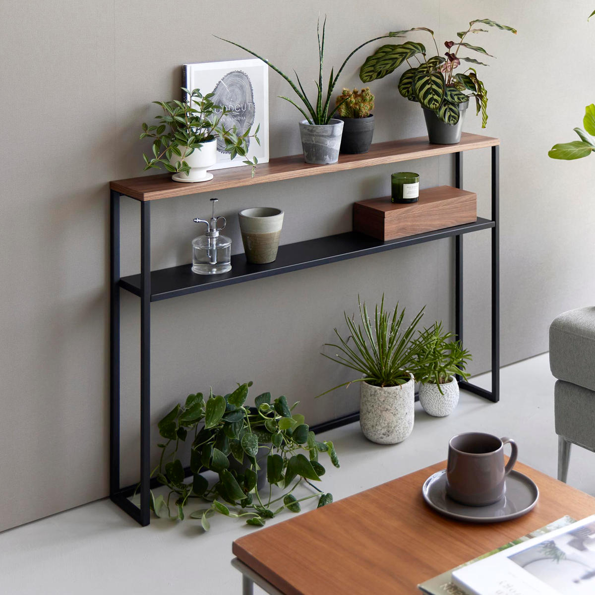 山崎実業 tower 棚板が動く後付けヘッドボード タワー ( 4903208016827 タワーシリーズ 後付けヘッドボード ヘッドボード 棚板が動く 後付け 後付け収納 ベッド マットレスベッド シングル用 棚 シェルフ ) 【ブラック】 ブラック