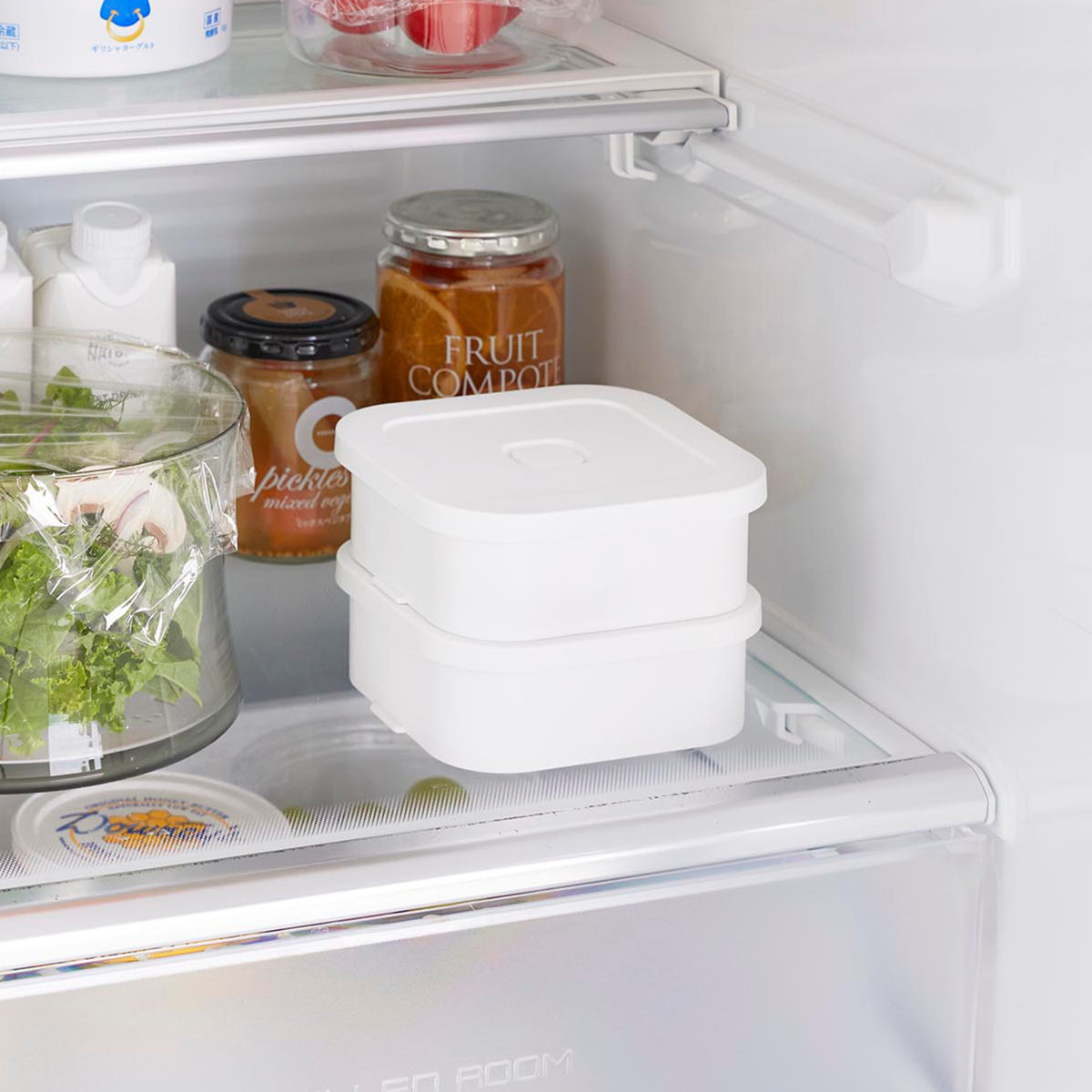 山崎実業 tower 冷凍ごはん容器&バルブ付き密閉ランチボックスセット タワー ( 4903208013659 タワーシリーズ 冷凍ごはん容器 密閉ランチボックス 食洗機対応 電子レンジ対応 弁当箱 レンジ対応 食洗機 保存容器 冷凍 2段 ) 【ブラック】 ブラック