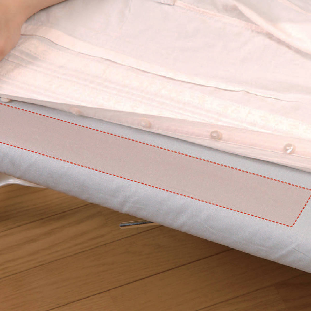 山崎実業 スタンド式解決プレス アルミ脚 ( 4903208076111 アイロン台 15段階調節 アイロン掛け 高さ調整 アルミ アイロン 台 作業台 スタンド式 アイロン置き 15段階 軽量 )