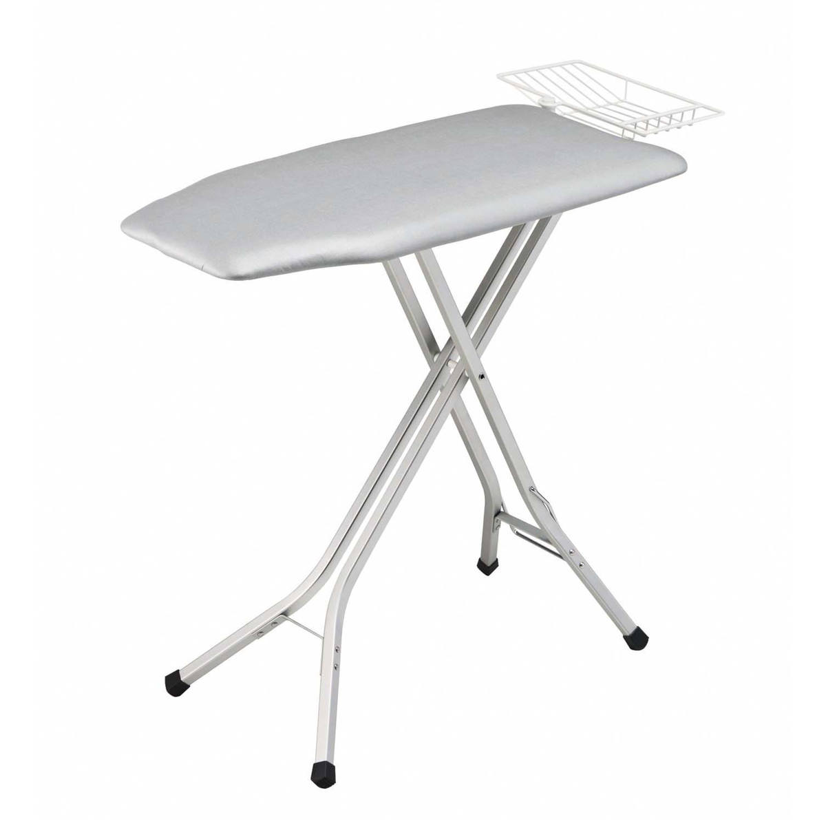 山崎実業 スタンド式解決プレス アルミ脚 ( 4903208076111 アイロン台 15段階調節 アイロン掛け 高さ調整 アルミ アイロン 台 作業台 スタンド式 アイロン置き 15段階 軽量 )