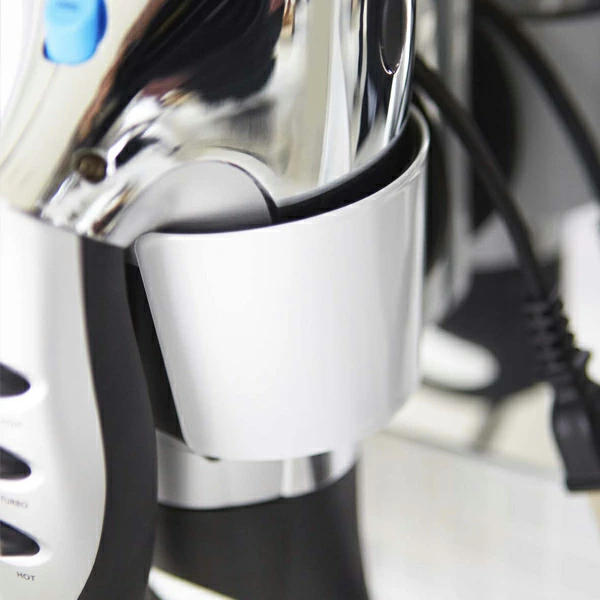 山崎実業 ウォールドライヤーホルダー ボーテス ( 4903208075848 ドライヤー収納 ドライヤー 収納 ホルダー 吸盤 鏡 ミラー ドライヤー置き ドライヤースタンド コード収納 洗面台 収納グッズ )