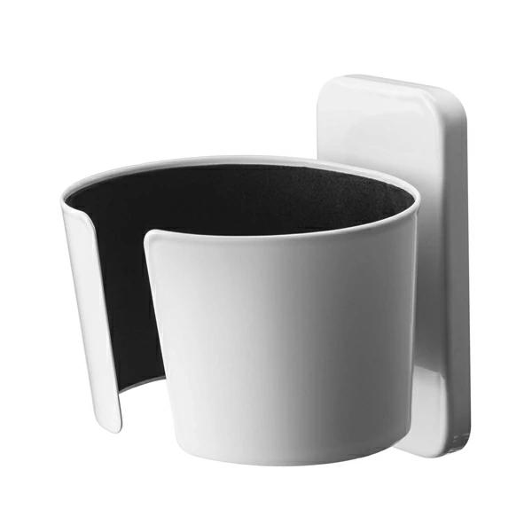 山崎実業 ウォールドライヤーホルダー ボーテス ( 4903208075848 ドライヤー収納 ドライヤー 収納 ホルダー 吸盤 鏡 ミラー ドライヤー置き ドライヤースタンド コード収納 洗面台 収納グッズ )