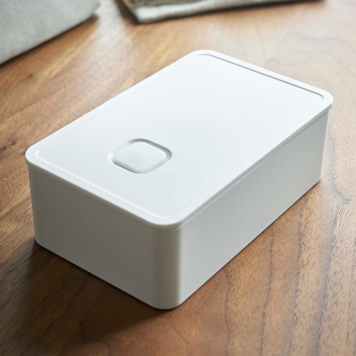 山崎実業 tower バルブ付き密封ランチボックス タワー ( 4903208048231 弁当箱 保存容器 一段 レンジ対応 食洗機対応 一段弁当箱 角型 レンジOK 食洗機OK シンプル 女性 容器 密閉 バルブ 汁もれしにくい 仕切り付き ) 【ホワイト】 ホワイト