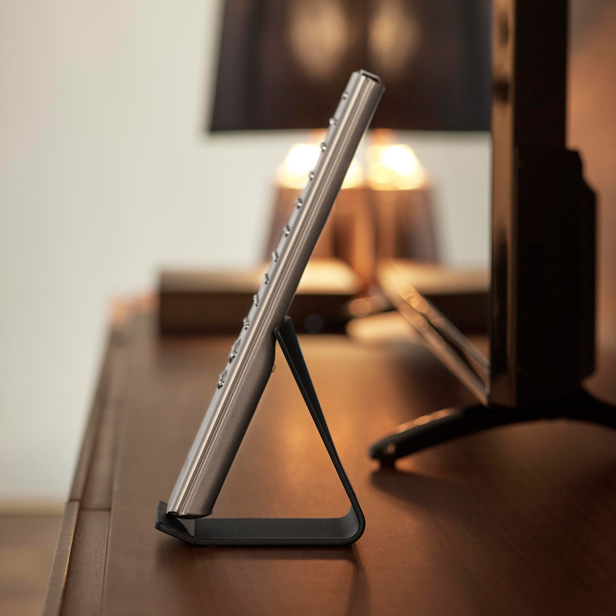 山崎実業 tower リモコンスタンド タワー ( 4903208100908 タワーシリーズ リモコン スタンド スマホスタンド 収納 スチール製 リモコン立て シンプル ディスプレイ ディスプレイ収納 ) 【ホワイト】 ホワイト