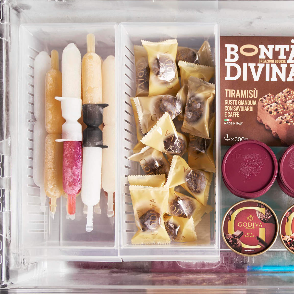 山崎実業 tower シリコーン折るポリジュースアイスカバー タワー 2色セット ホワイト&ブラック ( 4903208101639 タワーシリーズ 折るポリジュース 食洗機対応 シリコーン アイスカバー 2色 ホワイトとブラック セット 2色入り )