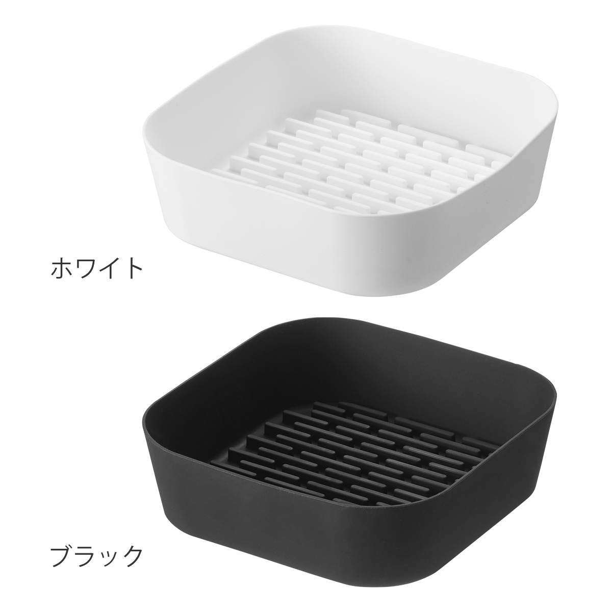 山崎実業 tower ノンフライヤーライナー タワー 21cm ( 4903208101615 タワーシリーズ ノンフライヤー ライナー 食洗機対応 シリコーン製 電子レンジOK 焦げ付き防止 ノンフライヤー用 シリコンライナー ) 【ブラック】 ブラック