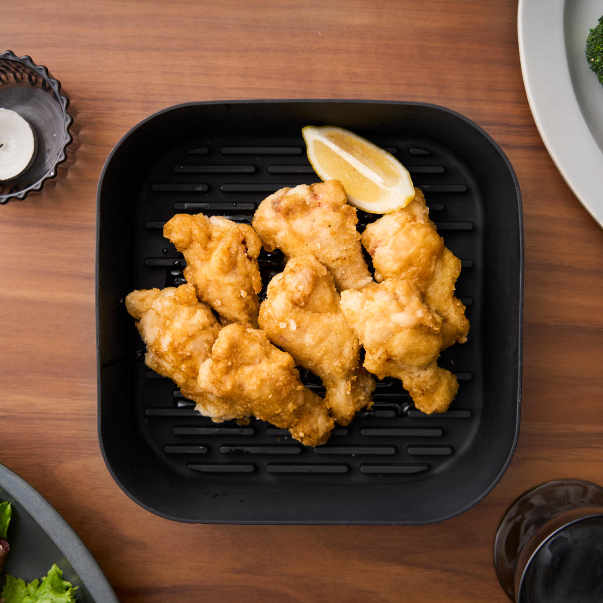 山崎実業 tower ノンフライヤーライナー タワー 21cm ( 4903208101615 タワーシリーズ ノンフライヤー ライナー 食洗機対応 シリコーン製 電子レンジOK 焦げ付き防止 ノンフライヤー用 シリコンライナー ) 【ブラック】 ブラック