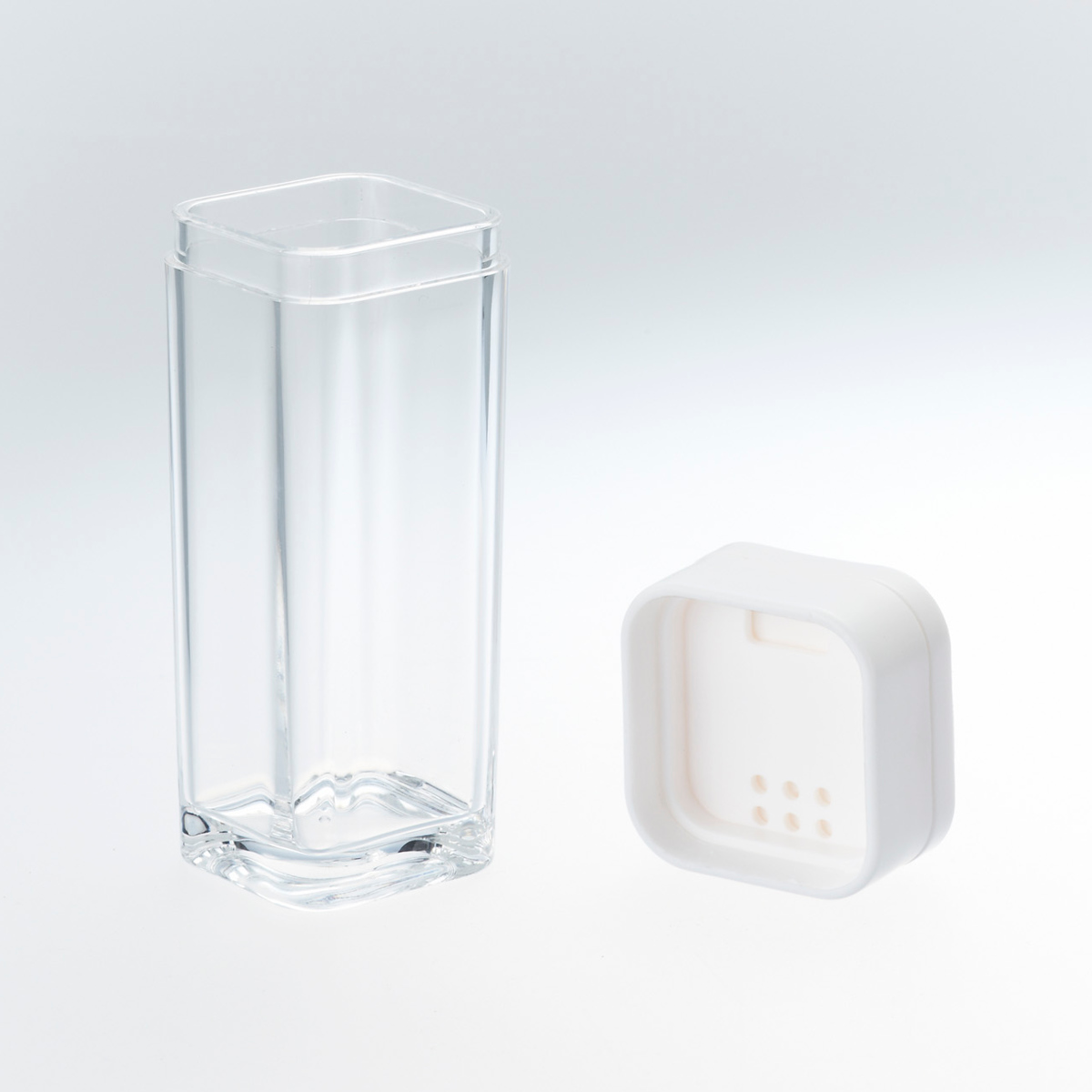 山崎実業 AQUA スパイスボトル アクア ( 4903208028806 アクアシリーズ 調味料入れ 調味料ボトル 調味料容器 スパイス ボトル 片手 スライド 調味料 容器 保存 )