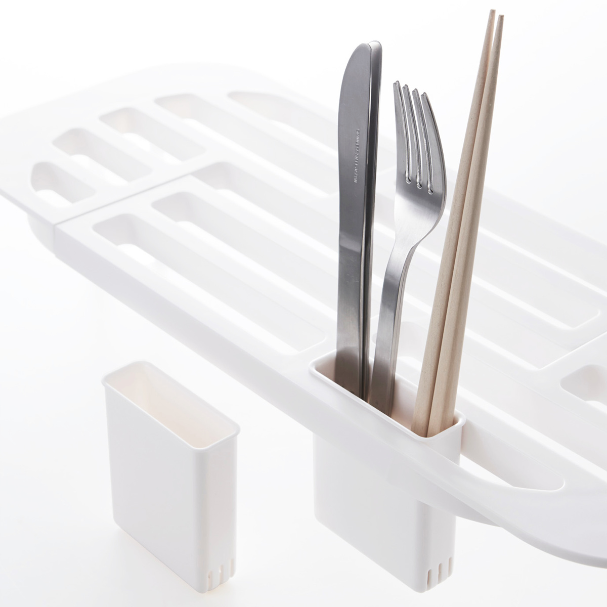 山崎実業 AQUA 伸縮水切りラック アクア ( 4903208028950 アクアシリーズ 水切りラック 伸縮式水切りラック 水切りトレー 水切りトレイ ディッシュラック ディッシュスタンド 皿立て キッチン 収納 食器 皿 乾燥 シンク上 )