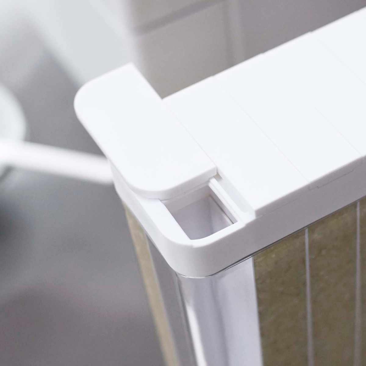 山崎実業 Plate 1合分別 冷蔵庫用米びつ プレート ホワイト ( 4903208038225 プレートシリーズ 米びつ 米櫃 ライスストッカー 計量 1.8kg 12合 1合分ずつ 分別 保存容器 こめびつ ライスボックス ストックケース ドアポケット用 )