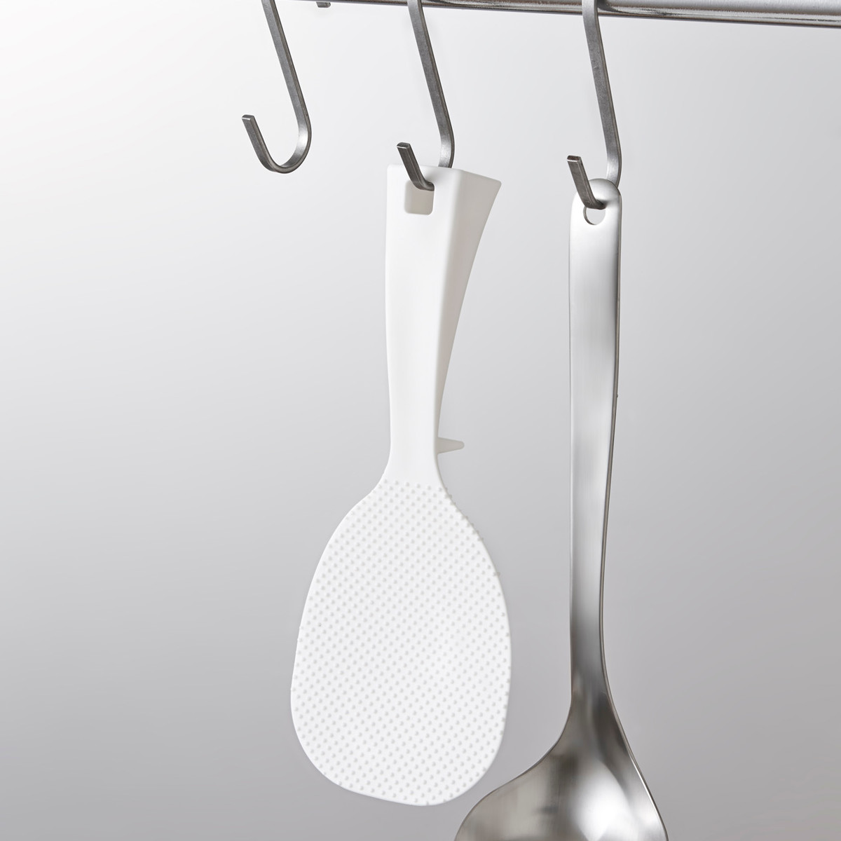 山崎実業 AQUA 立って置ける しゃもじ アクア ( 4903208028929 アクアシリーズ 立つしゃもじ 食洗機対応 立つ 3WAY シャモジ 杓文字 立つ杓文字 立つシャモジ 自立しゃもじ 食器洗い乾燥機 食器洗い乾燥機対応 置く )