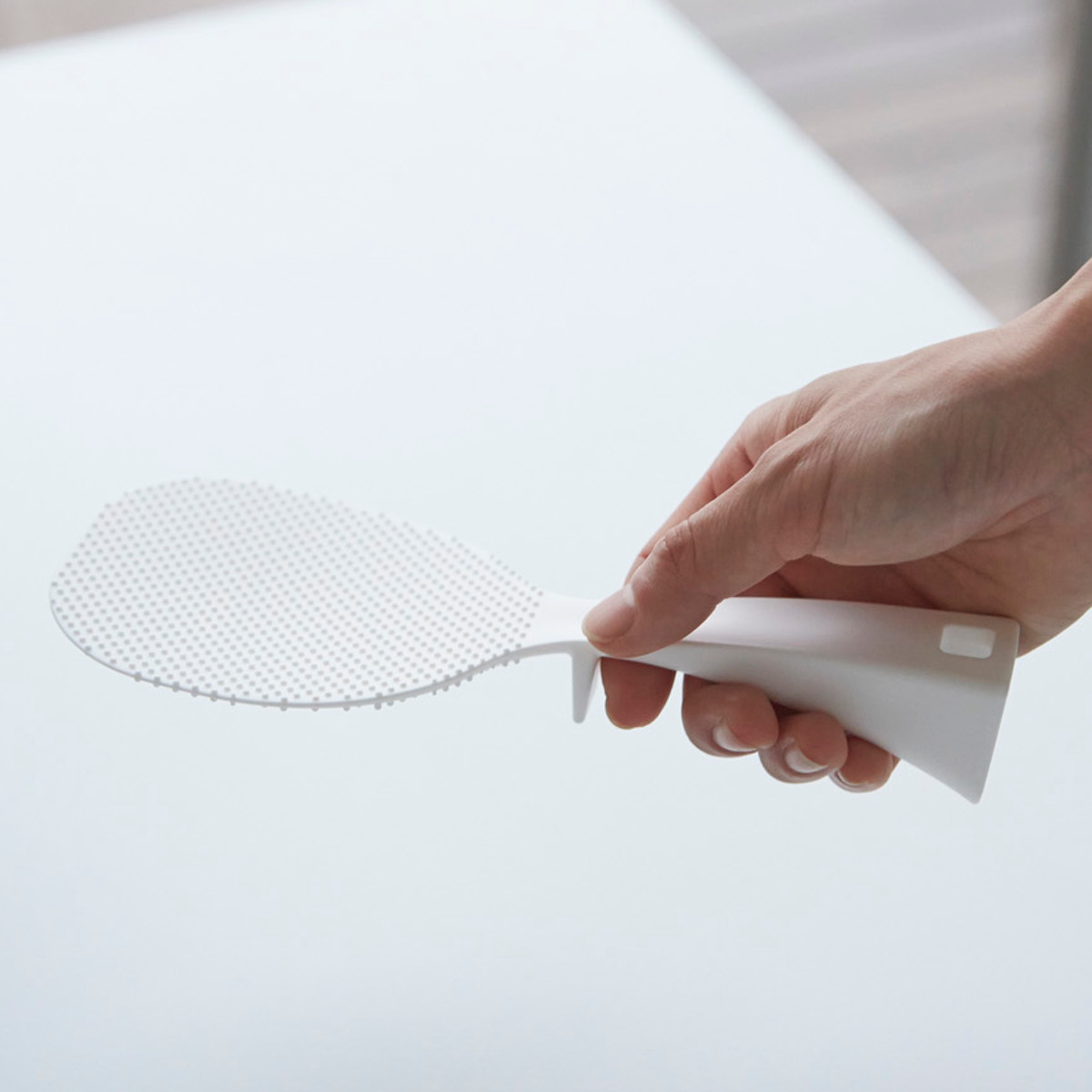 山崎実業 AQUA 立って置ける しゃもじ アクア ( 4903208028929 アクアシリーズ 立つしゃもじ 食洗機対応 立つ 3WAY シャモジ 杓文字 立つ杓文字 立つシャモジ 自立しゃもじ 食器洗い乾燥機 食器洗い乾燥機対応 置く )