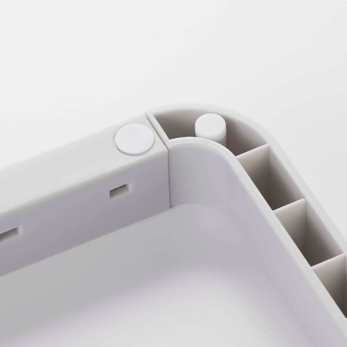 山崎実業 Plate シンク下 伸縮鍋蓋&フライパンスタンド プレート ( 4903208039659 プレートシリーズ 鍋蓋スタンド フライパンスタンド シンク下収納 伸縮スタンド 鍋蓋&フライパン スタンド 伸縮 伸縮式 フライパンラック )