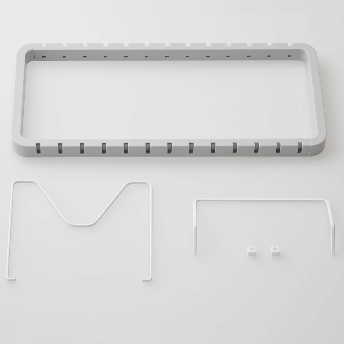 山崎実業 Plate シンク下 伸縮鍋蓋&フライパンスタンド プレート ( 4903208039659 プレートシリーズ 鍋蓋スタンド フライパンスタンド シンク下収納 伸縮スタンド 鍋蓋&フライパン スタンド 伸縮 伸縮式 フライパンラック )