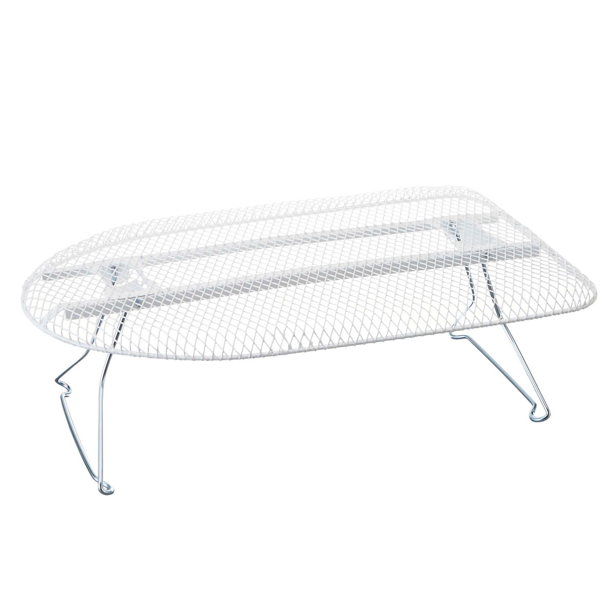 山崎実業 みずたまプレス ( 4903208070775 アイロン台 スチームアイロン 水玉 ドット アイロンボード アイロン掛け コンパクト スチールメッシュ構造 )