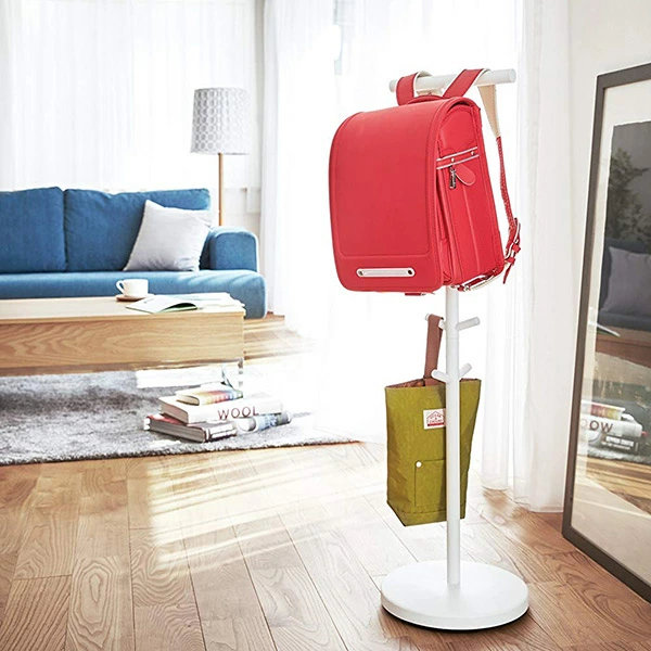 山崎実業 smart ランドセルスタンド スマート ( 4903208034944 ランドセル 収納 スタンド コンパクト ランドセル収納 帽子 カバン 幼稚園カバン 制服 子供用 スリム シンプル ) 【ホワイト】 ホワイト