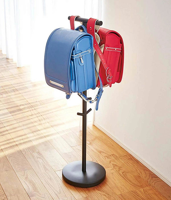 山崎実業 smart ランドセルスタンド スマート ( 4903208034944 ランドセル 収納 スタンド コンパクト ランドセル収納 帽子 カバン 幼稚園カバン 制服 子供用 スリム シンプル ) 【ホワイト】 ホワイト