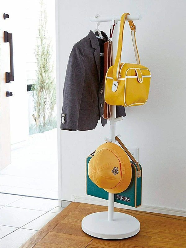 山崎実業 smart ランドセルスタンド スマート ( 4903208034944 ランドセル 収納 スタンド コンパクト ランドセル収納 帽子 カバン 幼稚園カバン 制服 子供用 スリム シンプル ) 【ホワイト】 ホワイト