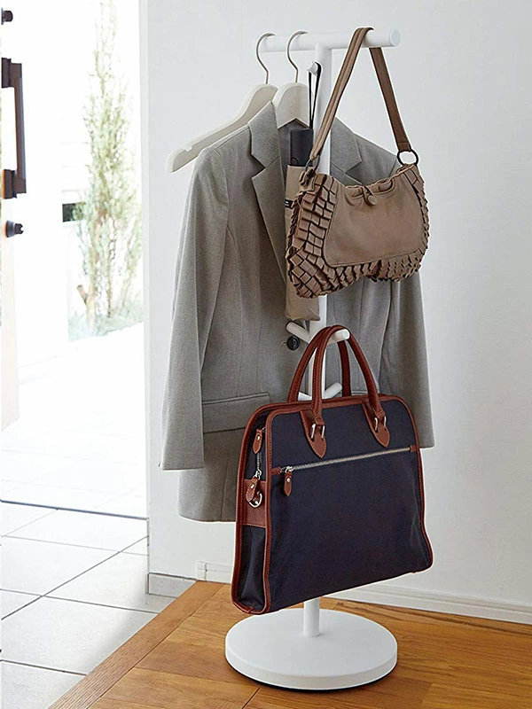 山崎実業 smart ランドセルスタンド スマート ( 4903208034944 ランドセル 収納 スタンド コンパクト ランドセル収納 帽子 カバン 幼稚園カバン 制服 子供用 スリム シンプル ) 【ホワイト】 ホワイト