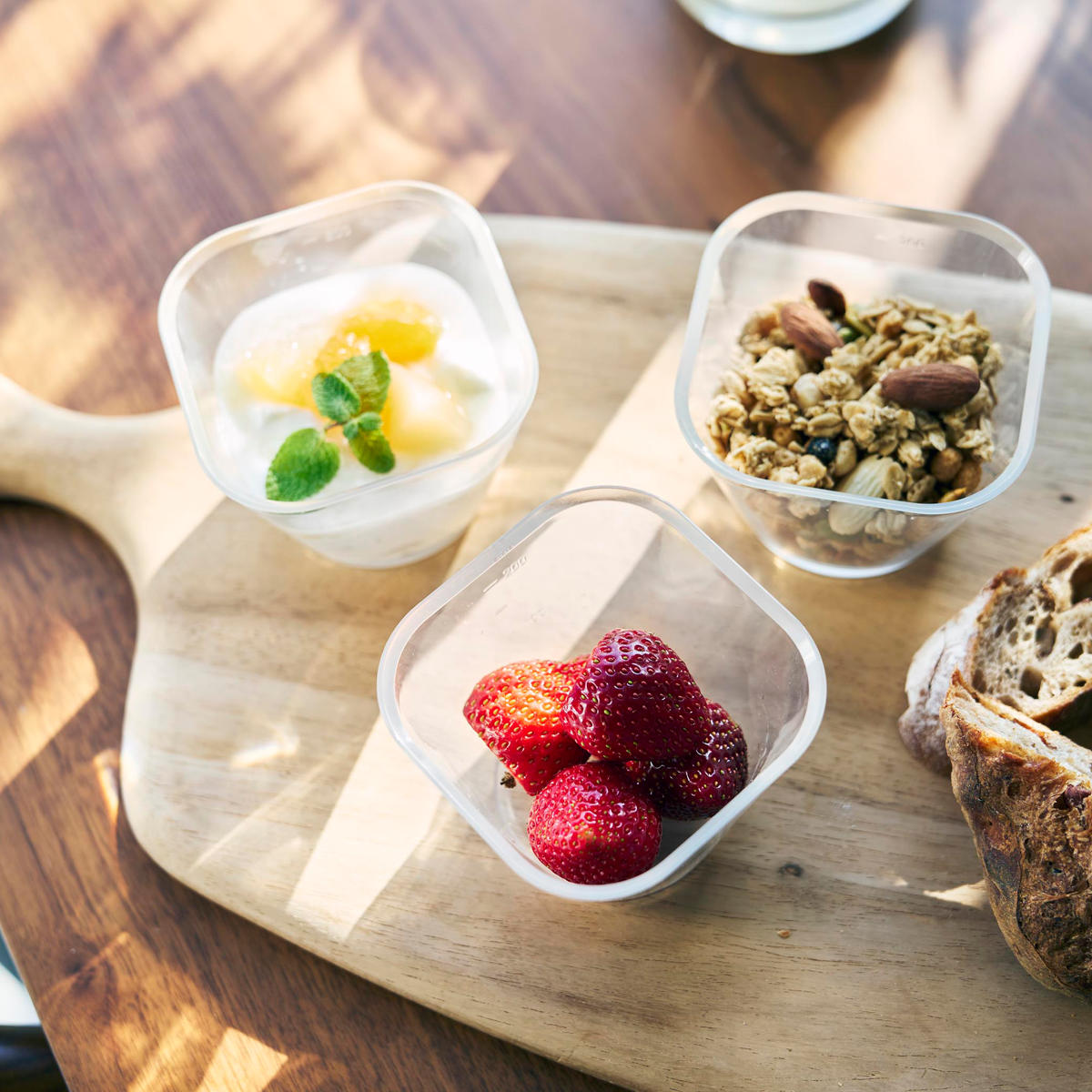 山崎実業 tower 電子レンジ対応洗いやすい下ごしらえボウル タワー S3個組 クリア ( 4903208101271 タワーシリーズ 下ごしらえボウル 3個組 透明 ボウル S 3個 洗いやすい 食洗機対応 電子レンジ対応 )