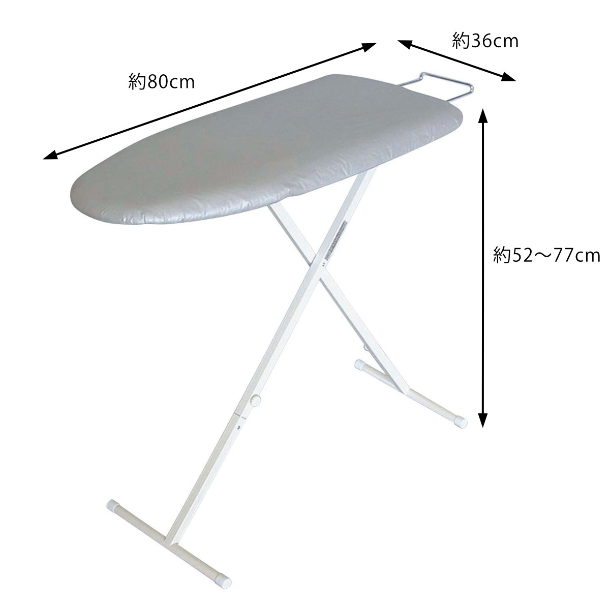 山崎実業 スタンド式スッキリプレス アルミコート ( 4903208026918 アイロン台 スチームアイロン スチールメッシュ アルミコーティング加工 アイロン 台 作業台 スタンド )