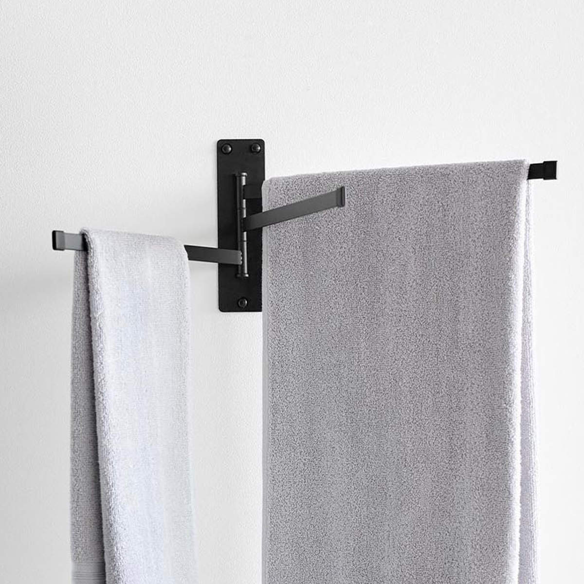 山崎実業 tower ウォールタオルハンガー タワー 3連 石こうボード壁対応 ( 4903208100984 タワーシリーズ タオルハンガー 3連ハンガー 3連タオルハンガー タオル ハンガー たおる掛け 石こうボード壁 ) 【ホワイト】 ホワイト