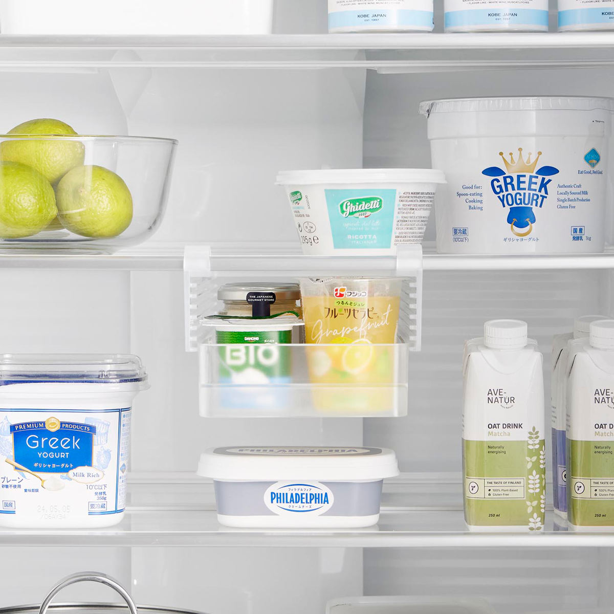 山崎実業 tower 冷蔵庫中棚下高さ調節卵ラック タワー S ( 4903208101080 タワーシリーズ 卵ラック 冷蔵庫中 棚下収納ラック 高さ調節可能 冷蔵庫 棚下 高さ調節できる 吊り下げ 収納 卵収納 たまご 卵 玉子 ) 【ブラック】 ブラック