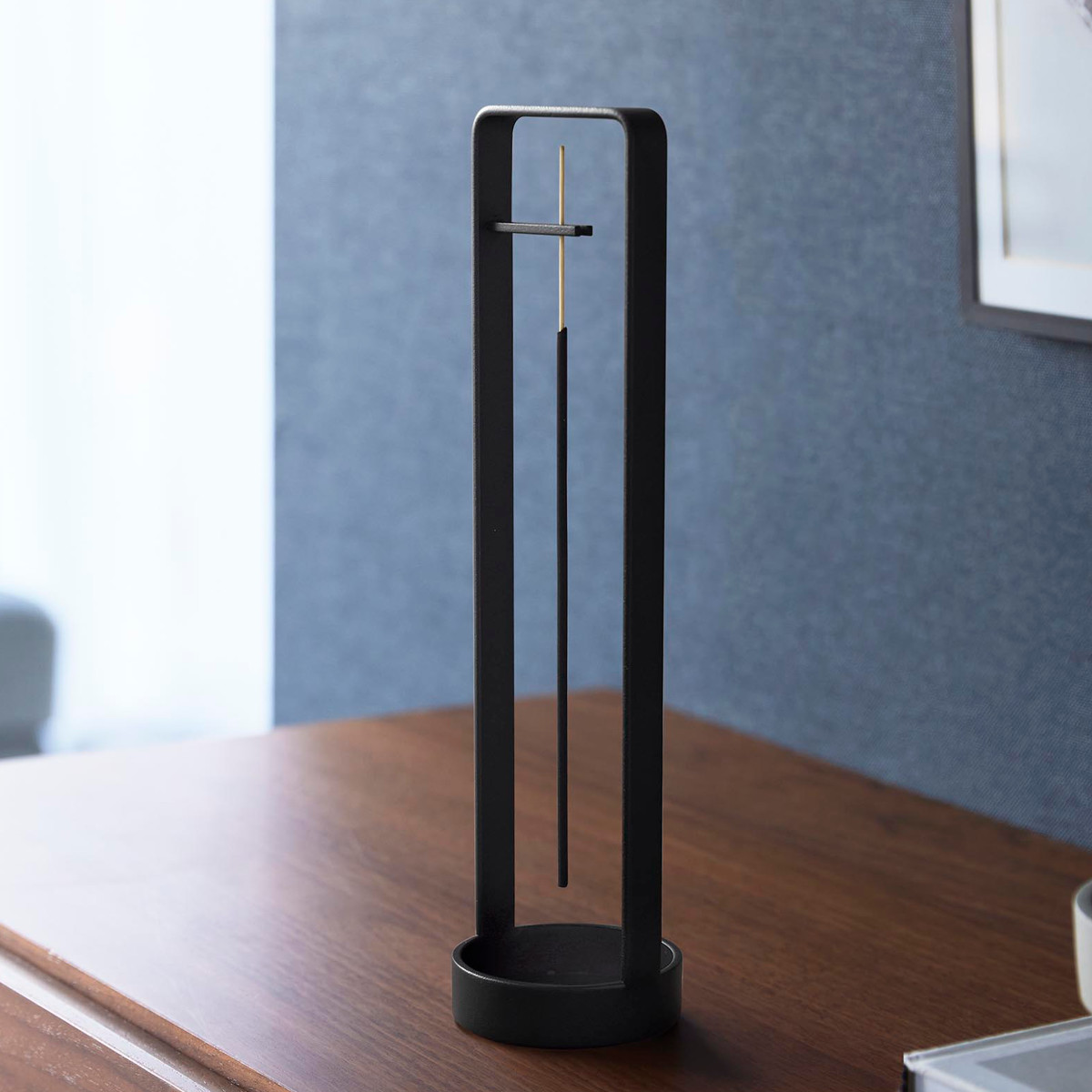 山崎実業 tower お香スタンド タワー 灰飛び防止カバー付き ( 4903208100137 タワーシリーズ お香立て インセンスホルダー 吊り下げ型 スタンド 線香立て 香立て 香炉 香 灰飛び防止 お香 インセンス ) 【ホワイト】 ホワイト