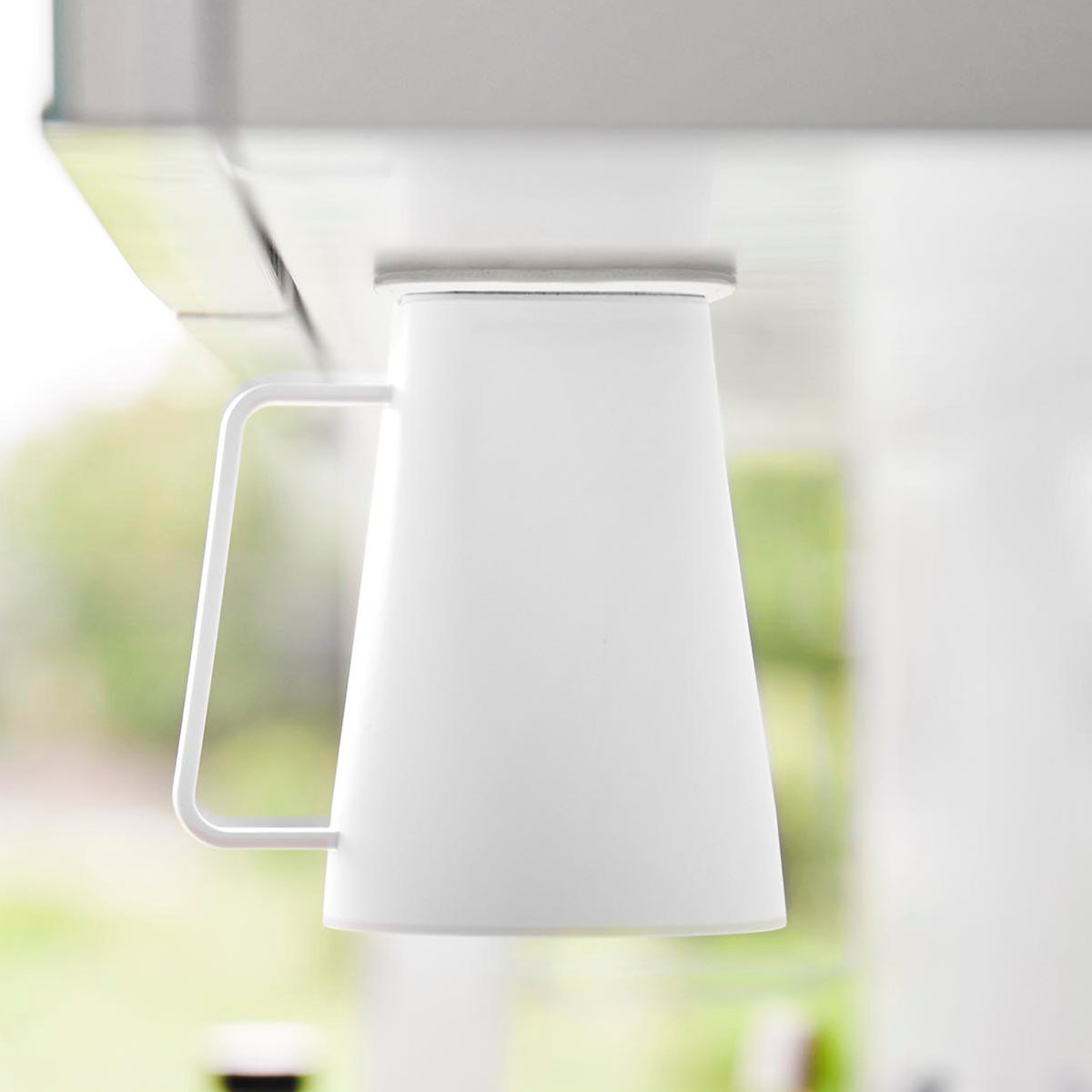 山崎実業 MIST フィルムシート洗面戸棚下マグネット取っ手付きタンブラー ミスト ( 4903208102803 山崎実業 MIST ミストシリーズ タンブラー コップ 取っ手付き フィルムシート 洗面戸棚下 マグネット 洗面所 歯みがき 清潔 )